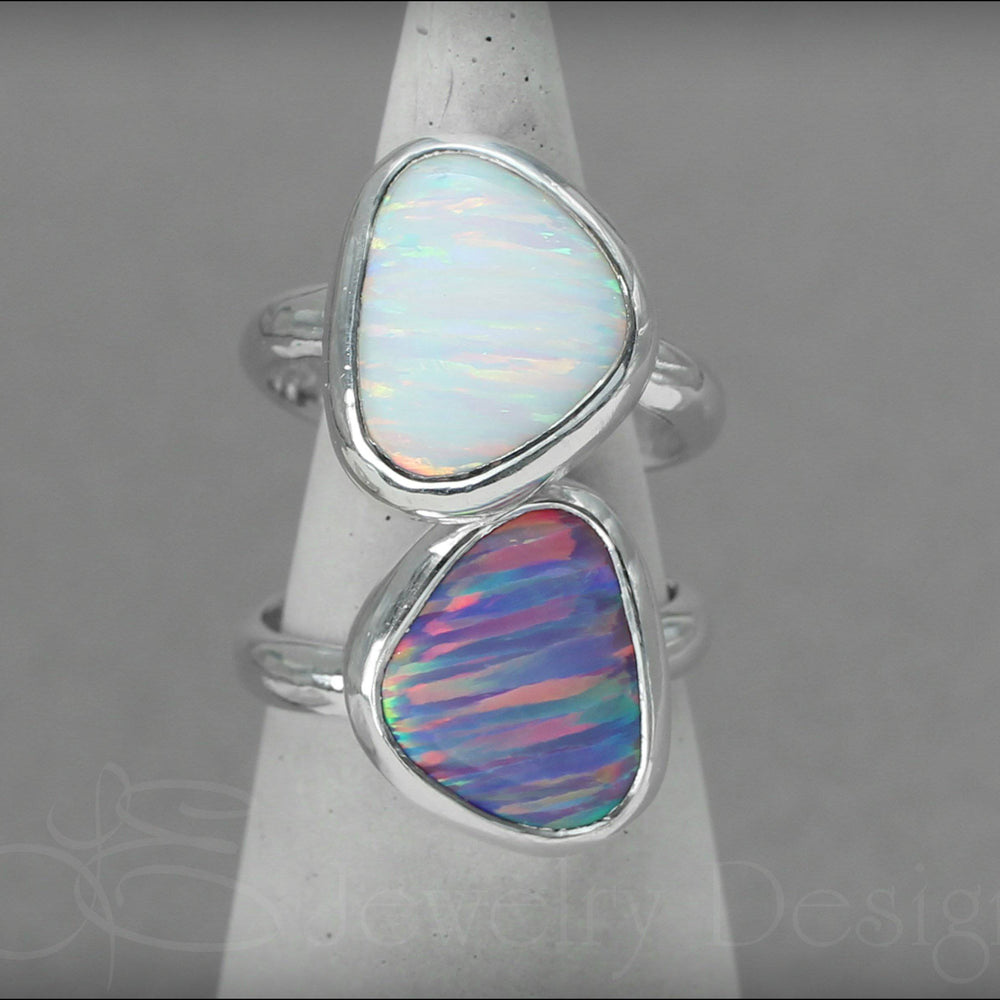 
                  
                    Sterling Opal Ring - (choose your color) - LE Jewelry Designs
                  
                