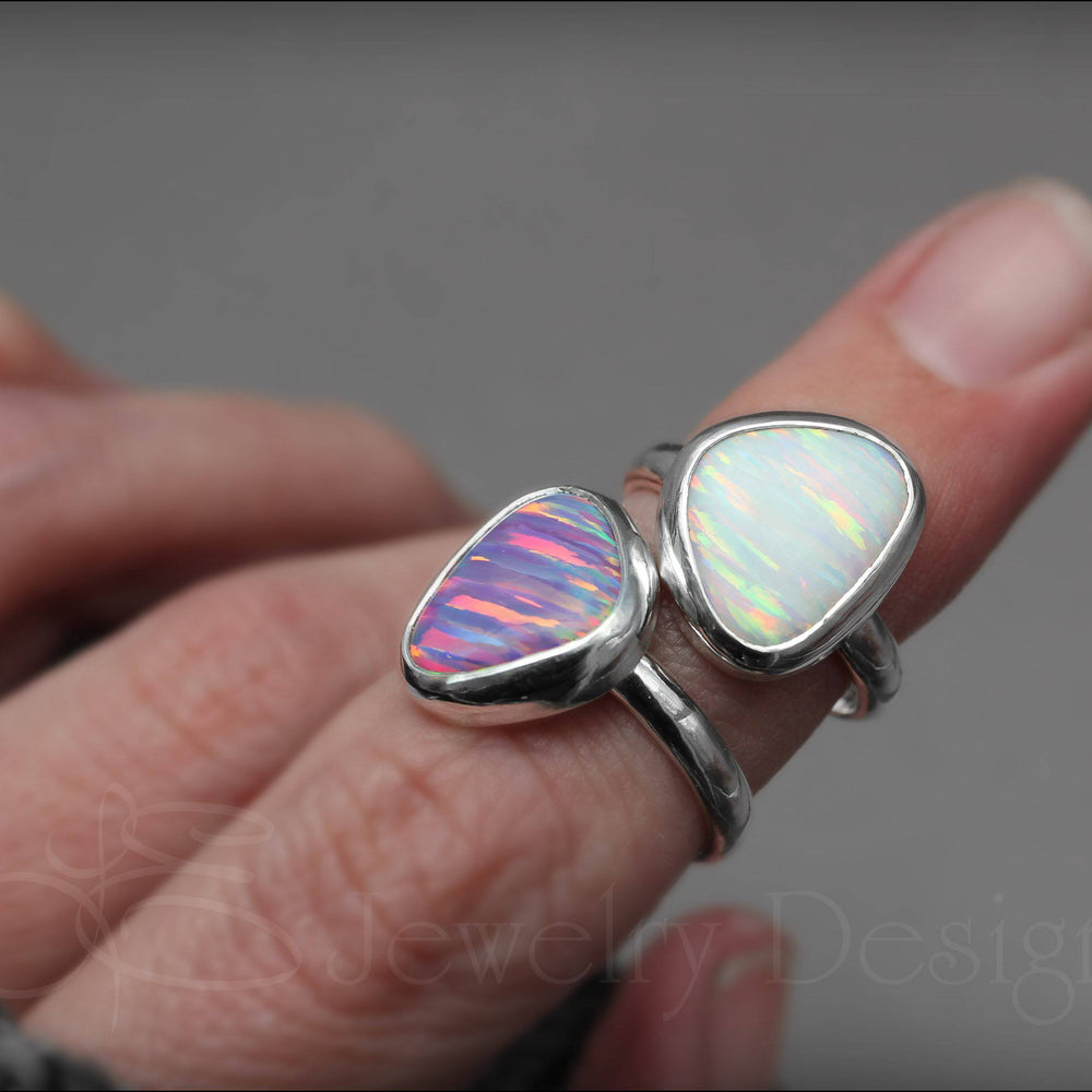 
                  
                    Sterling Opal Ring - (choose your color) - LE Jewelry Designs
                  
                