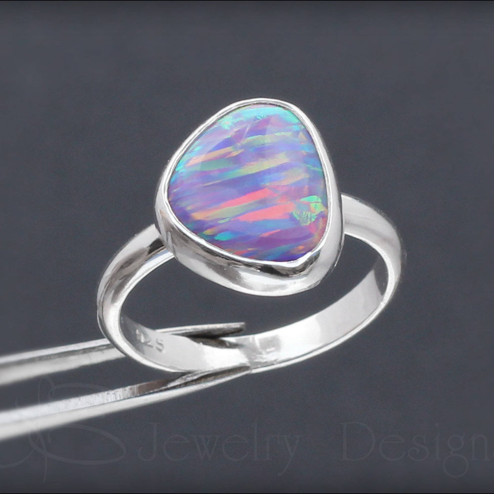 
                  
                    Sterling Opal Ring - (choose your color) - LE Jewelry Designs
                  
                
