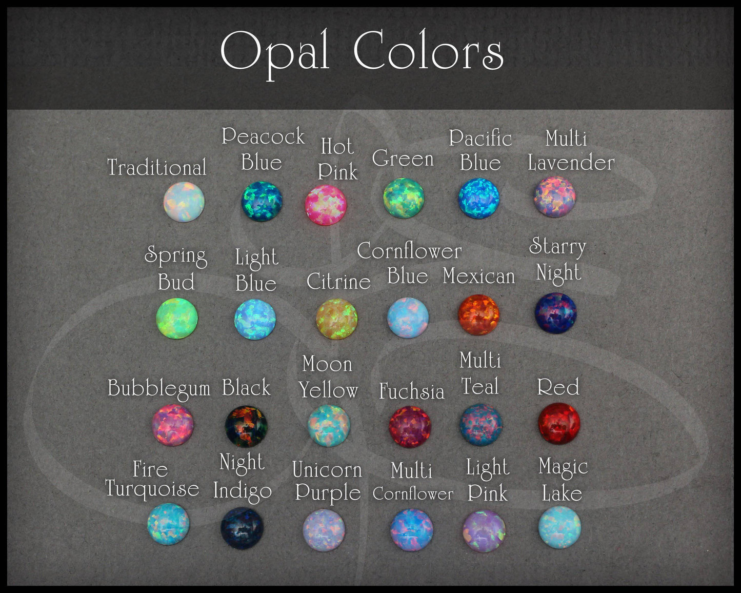 Single Opal Stud Earring (4mm) - LE Jewelry Designs