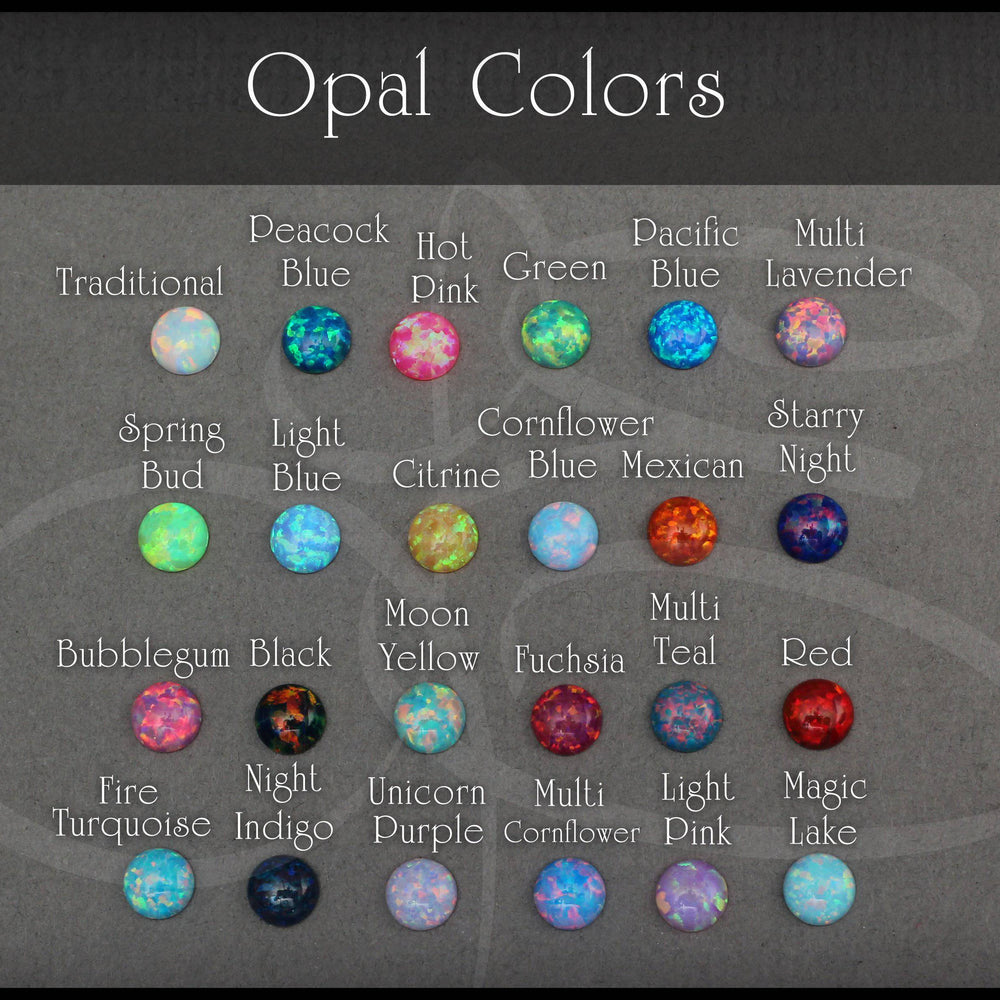 
                  
                    Three Birthstone or Opal Ring - LE Jewelry Designs
                  
                