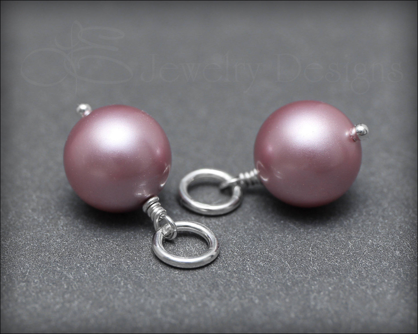 Add On Pearl Drop Charm - (choose your color) - LE Jewelry Designs