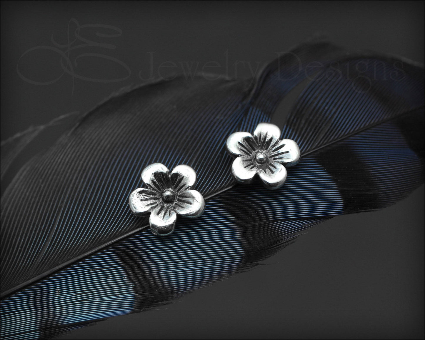 Sterling Silver Flower Studs - LE Jewelry Designs
