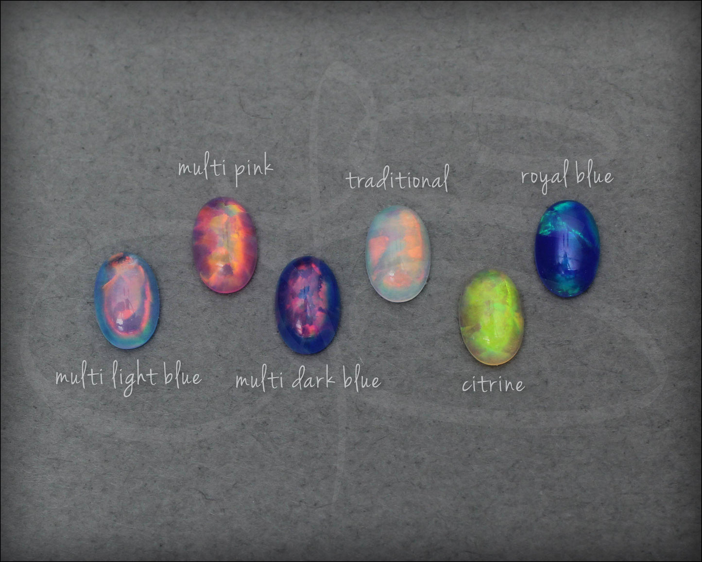 Vintage Style Opal Ring (choose color) - LE Jewelry Designs