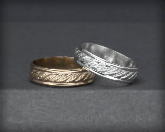 Twisted Rope Pattern Band - LE Jewelry Designs