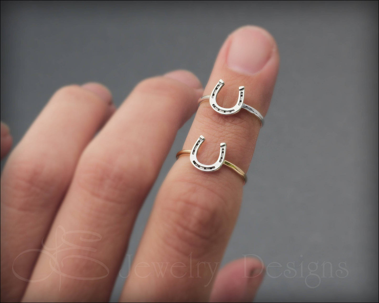 Load image into Gallery viewer, Horseshoe Ring - LE Jewelry Designs
