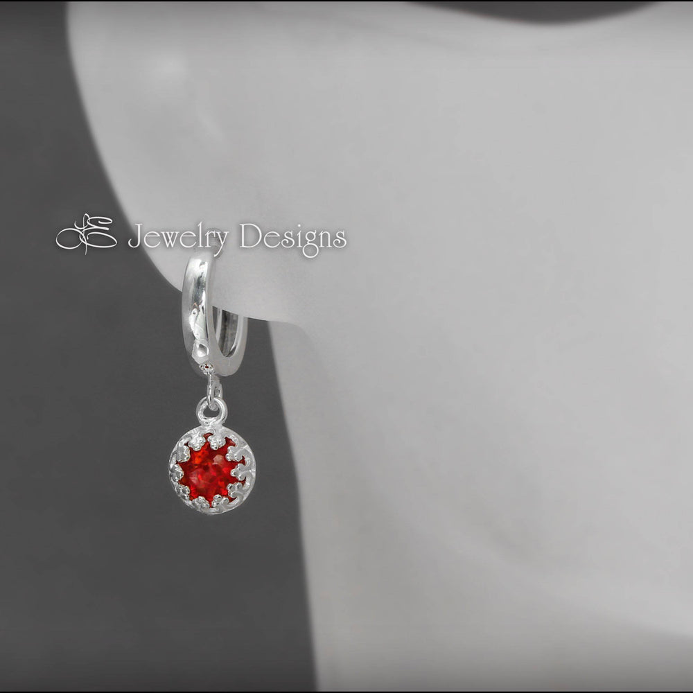 
                  
                    Sterling Opal Huggie Drops - (choose color) - LE Jewelry Designs
                  
                