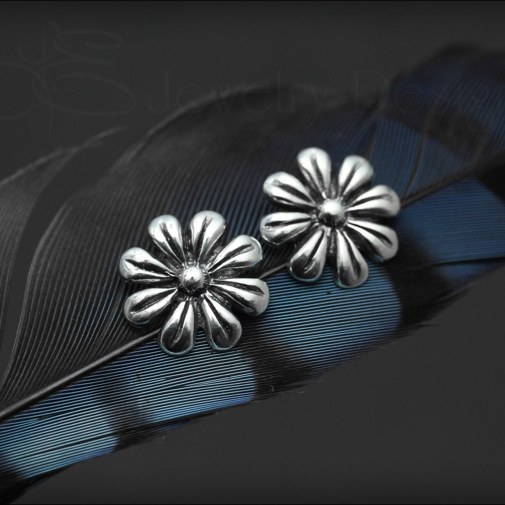 
                  
                    Sterling Silver Flower Studs - LE Jewelry Designs
                  
                