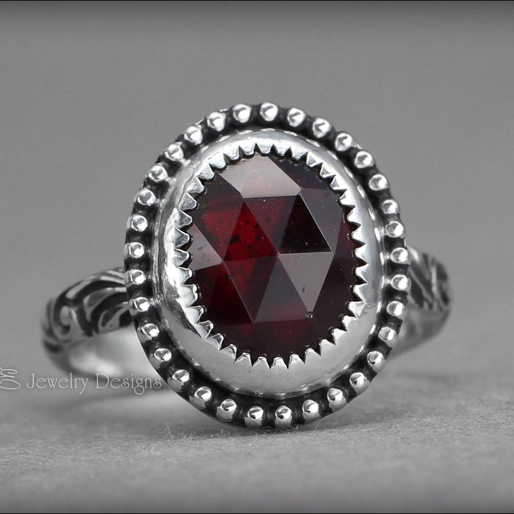 
                  
                    Rose Cut Gemstone Ring - (choose your stone) - LE Jewelry Designs
                  
                