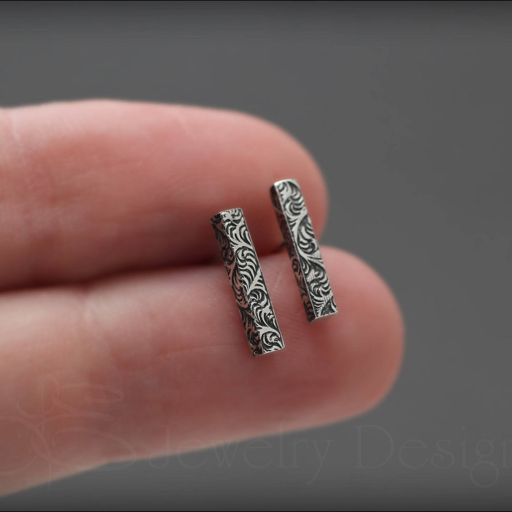 
                  
                    Sterling Silver Bar Studs - LE Jewelry Designs
                  
                