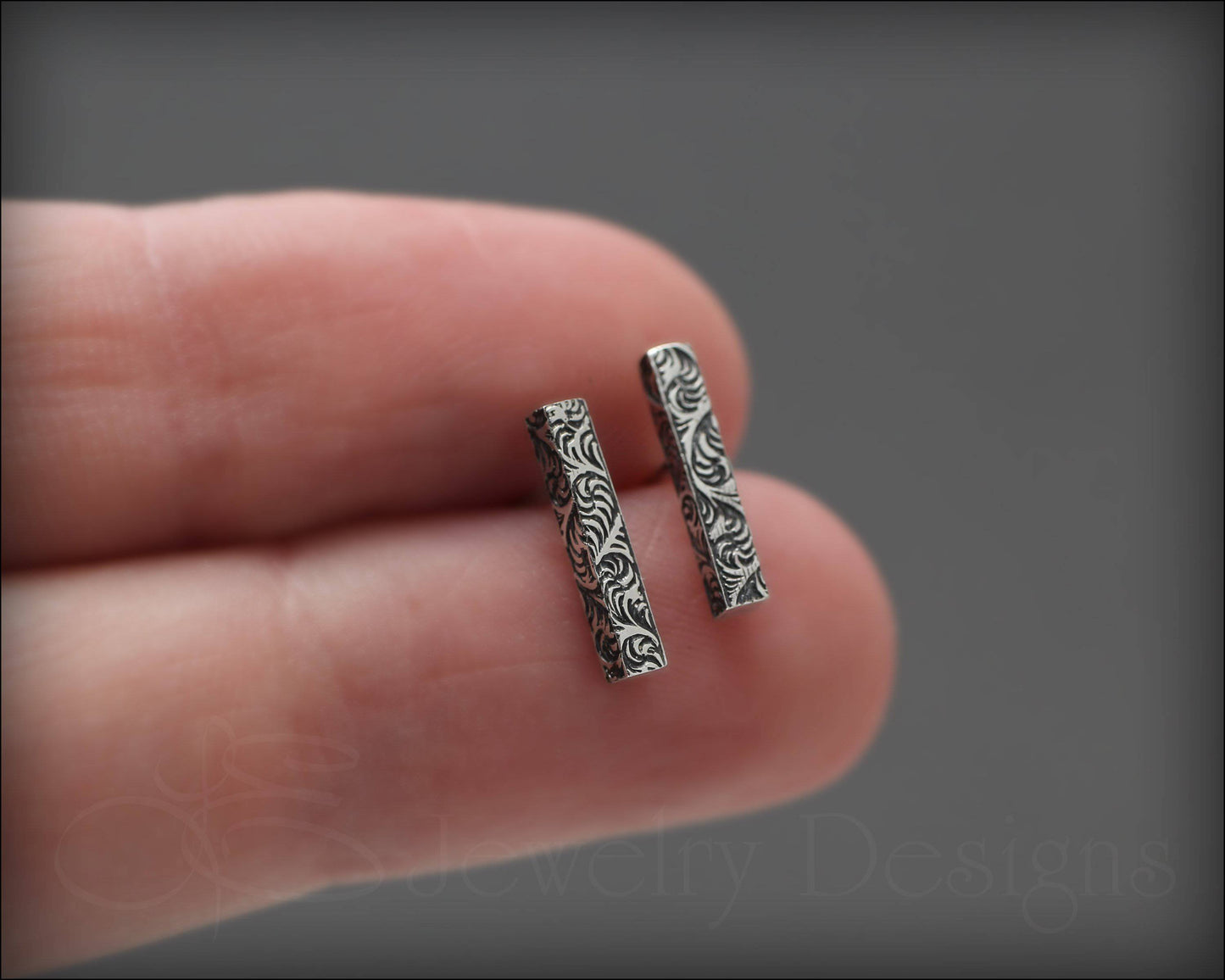 Sterling Silver Bar Studs - LE Jewelry Designs