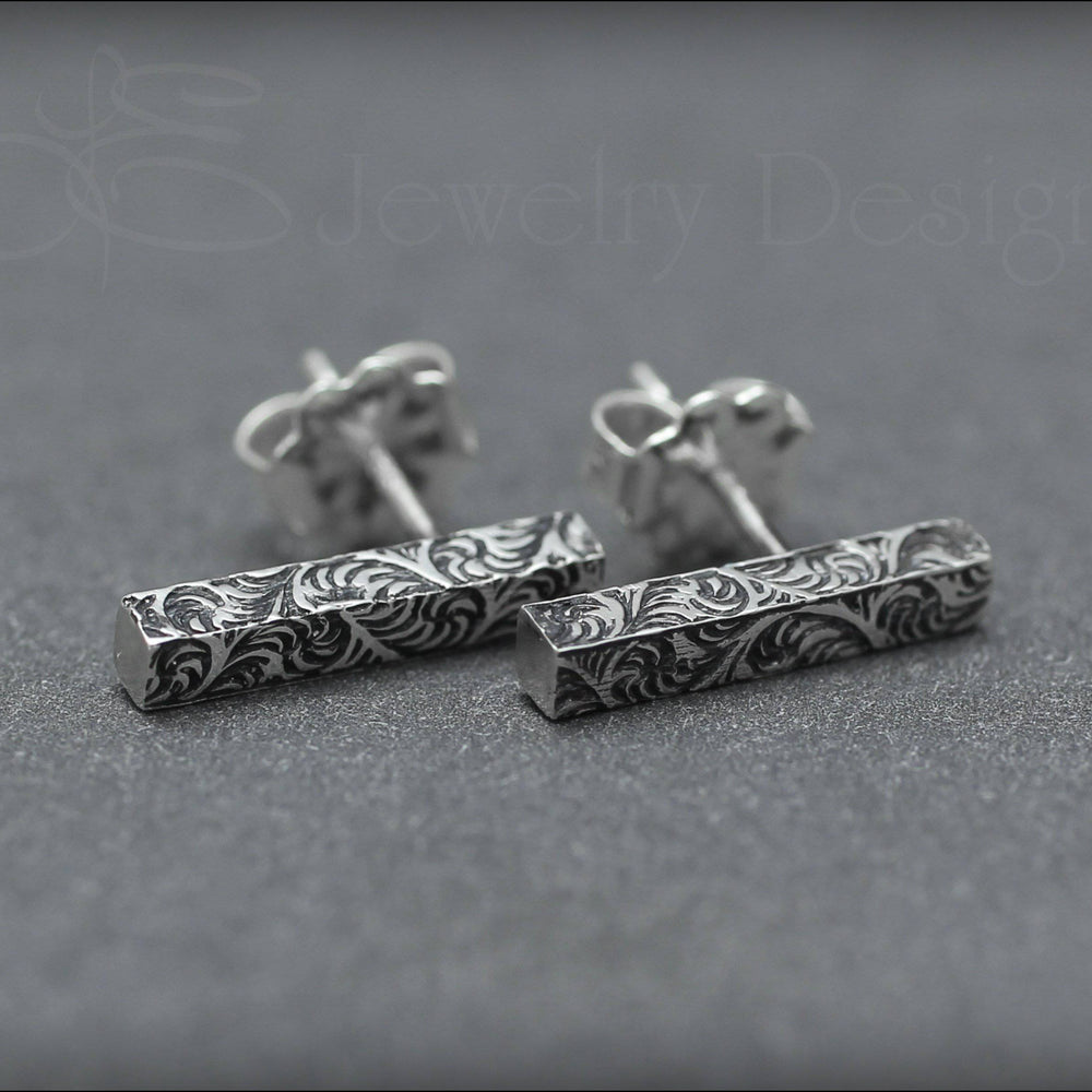 
                  
                    Sterling Silver Bar Studs - LE Jewelry Designs
                  
                