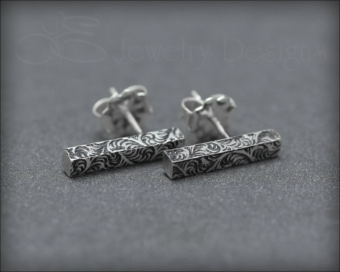 Sterling Silver Bar Studs - LE Jewelry Designs