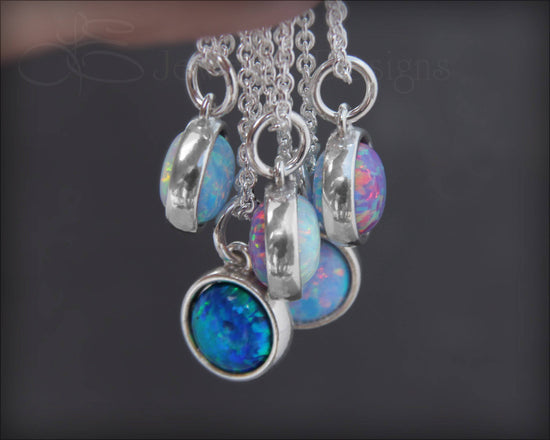 Reversible Opal Necklace (choose 2 colors) - LE Jewelry Designs
