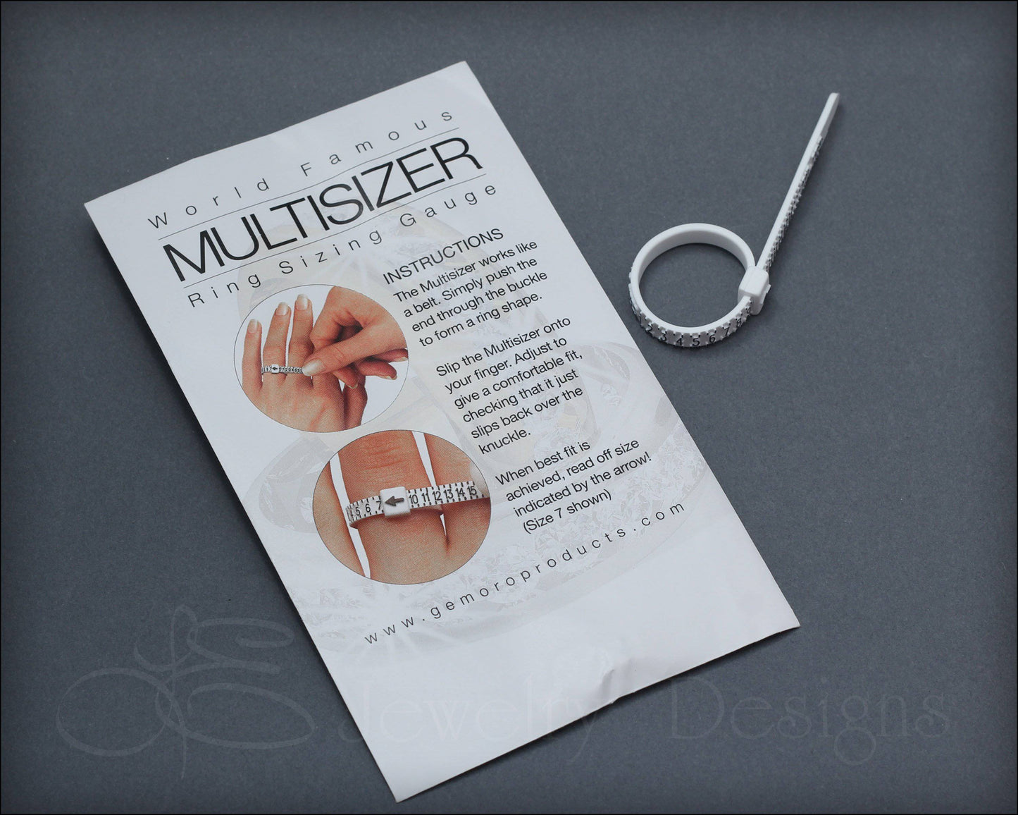Multisizer Ring Measurer to Determine the Ring Size/finger