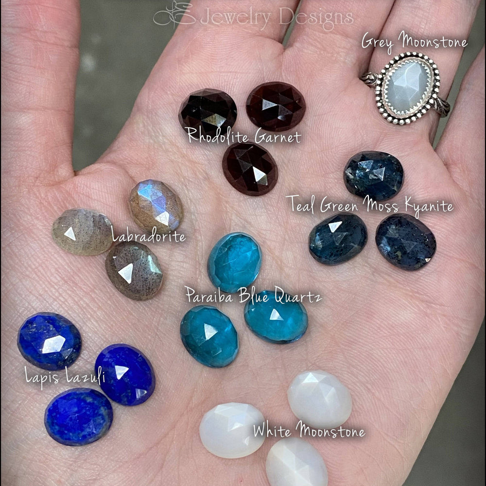 
                  
                    Rose Cut Gemstone Ring - (choose your stone) - LE Jewelry Designs
                  
                