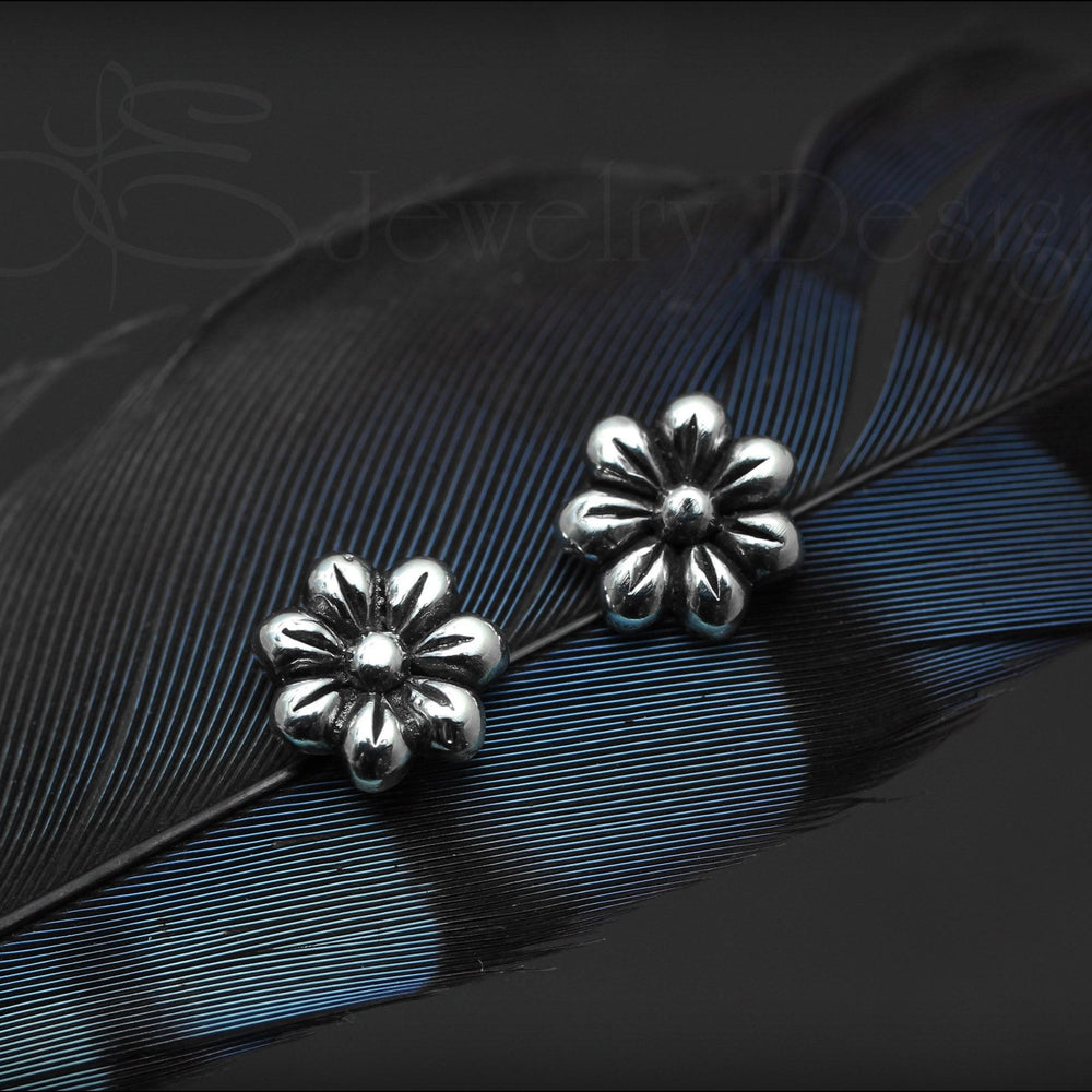 
                  
                    Sterling Silver Flower Studs - LE Jewelry Designs
                  
                