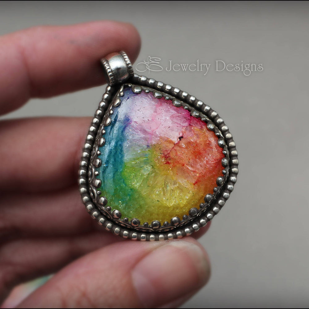 Solar Rainbow Quartz - Necklace #4 - LE Jewelry Designs