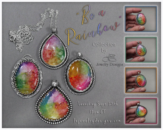 Load image into Gallery viewer, Solar Rainbow Quartz - Necklace #3 - LE Jewelry Designs
