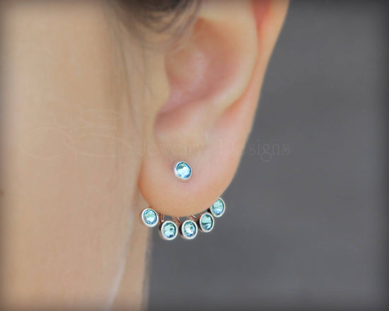 Birthstone Earring Jackets - LE Jewelry Designs