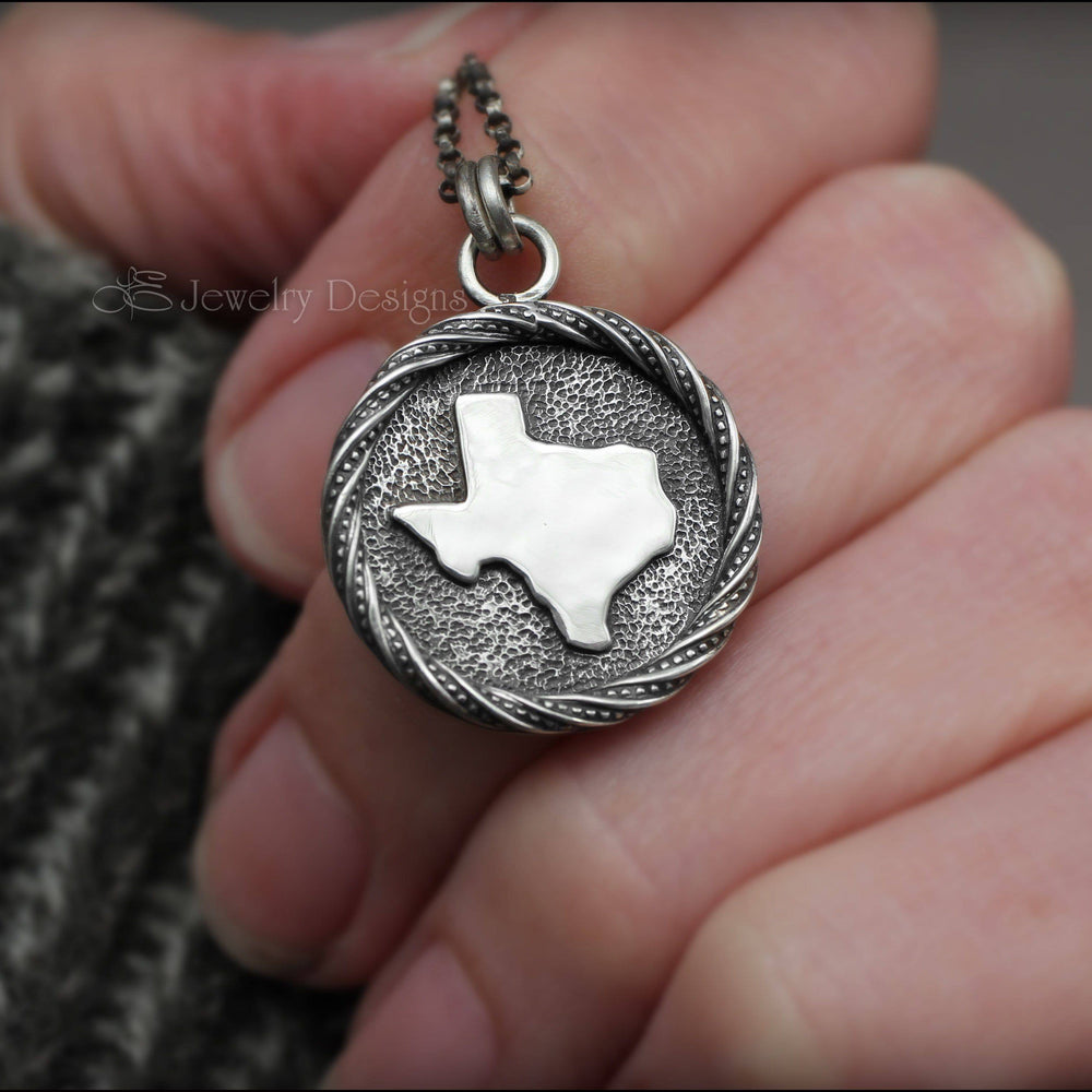 
                  
                    Sterling Texas Medallion Pendant - LE Jewelry Designs
                  
                