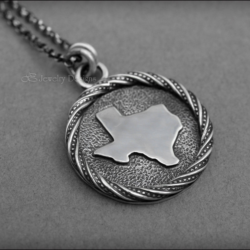
                  
                    Sterling Texas Medallion Pendant - LE Jewelry Designs
                  
                