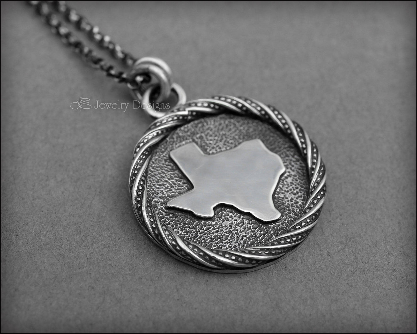 Sterling Texas Medallion Pendant - LE Jewelry Designs