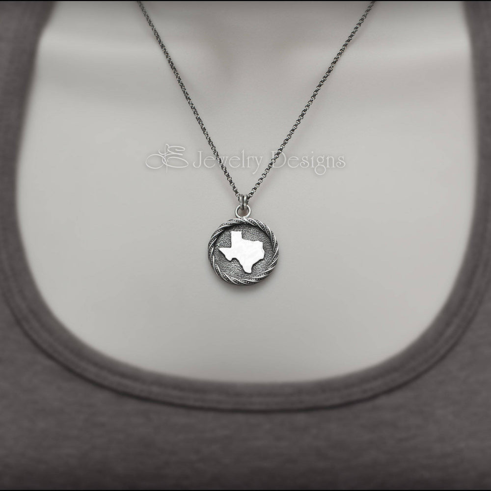 Sterling Texas Medallion Pendant - LE Jewelry Designs