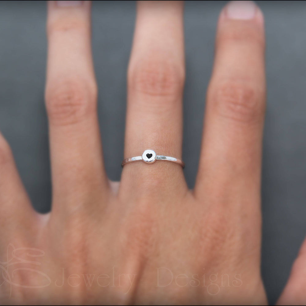 
                  
                    Tiny Initial Ring - LE Jewelry Designs
                  
                