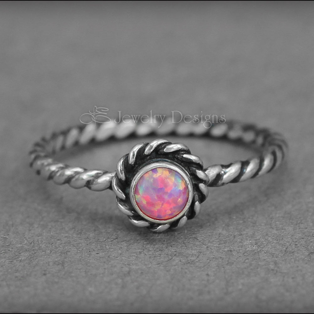 
                  
                    Size 6.5 - Sterling Opal Ring - LE Jewelry Designs
                  
                