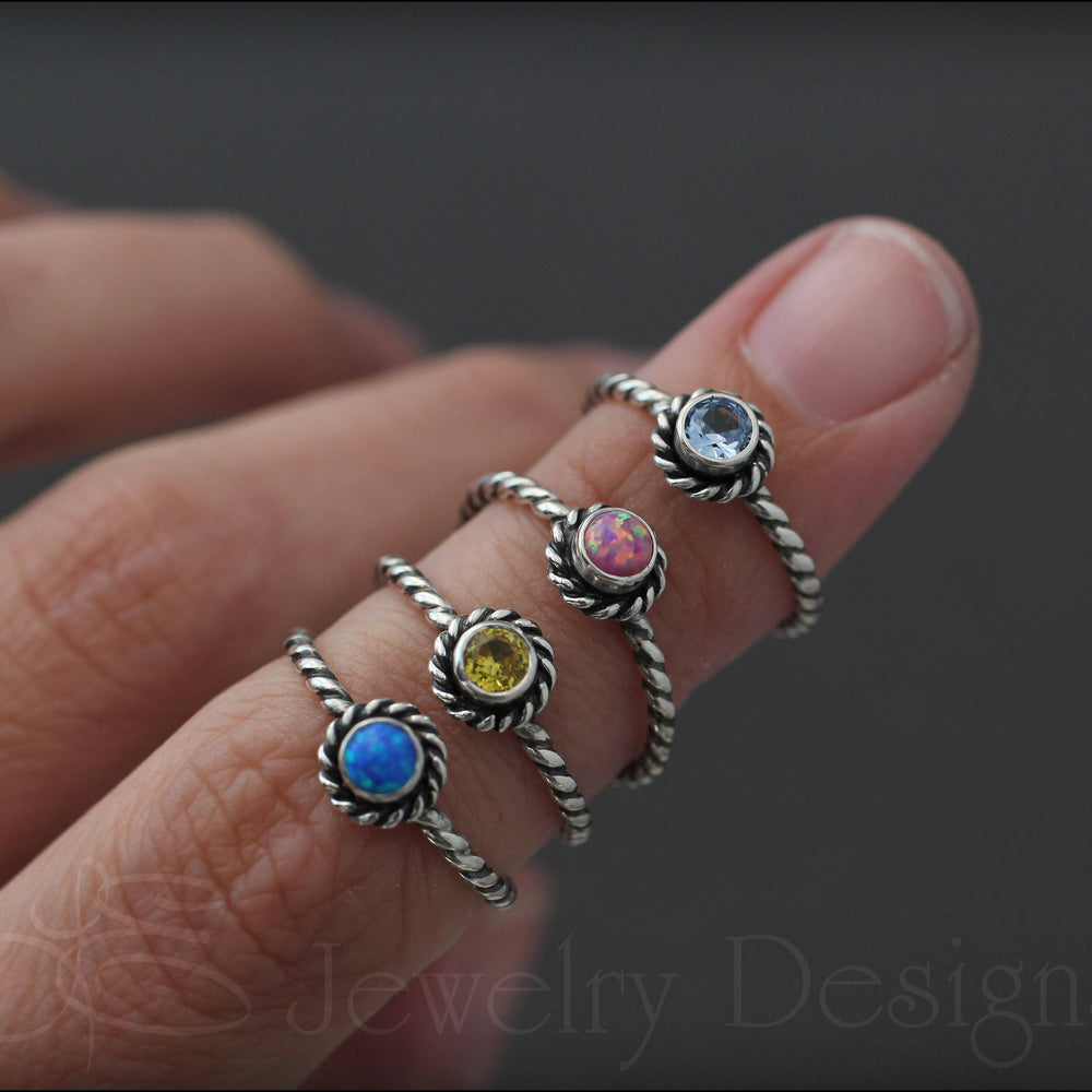 
                  
                    Size 6.5 - Sterling Opal Ring - LE Jewelry Designs
                  
                