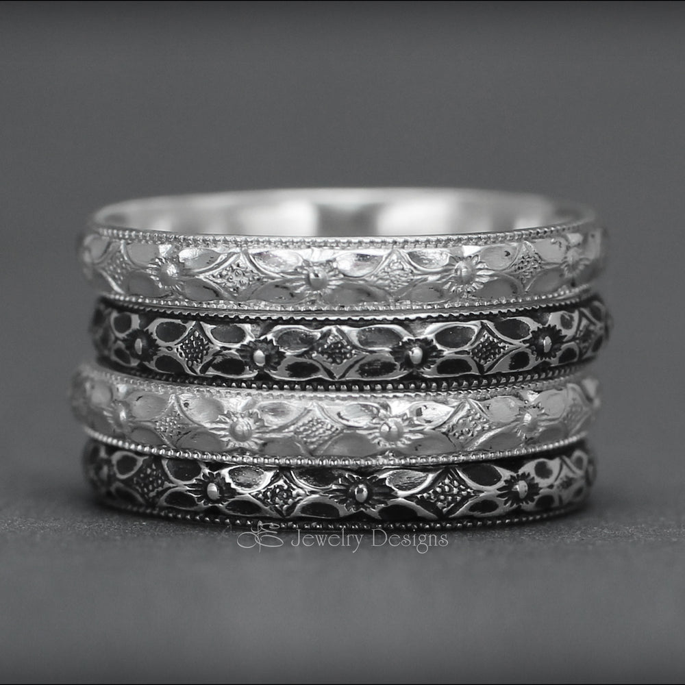 
                  
                    Vintage Style Sterling Floral Ring - LE Jewelry Designs
                  
                