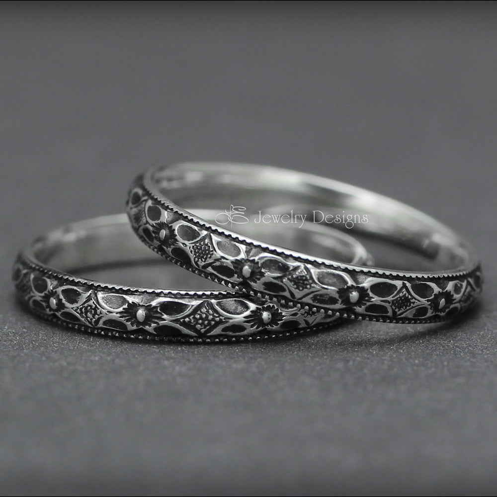 
                  
                    Vintage Style Sterling Floral Ring - LE Jewelry Designs
                  
                