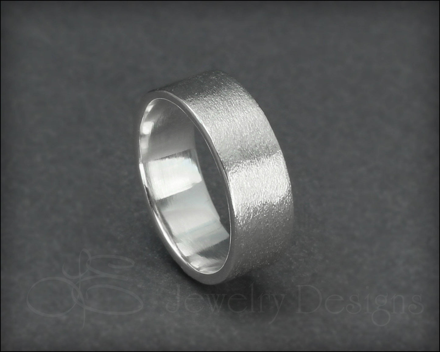 Wide Sterling Silver Band - LE Jewelry Designs