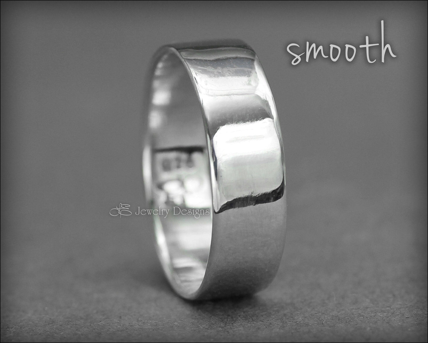 Wide Sterling Silver Band - LE Jewelry Designs